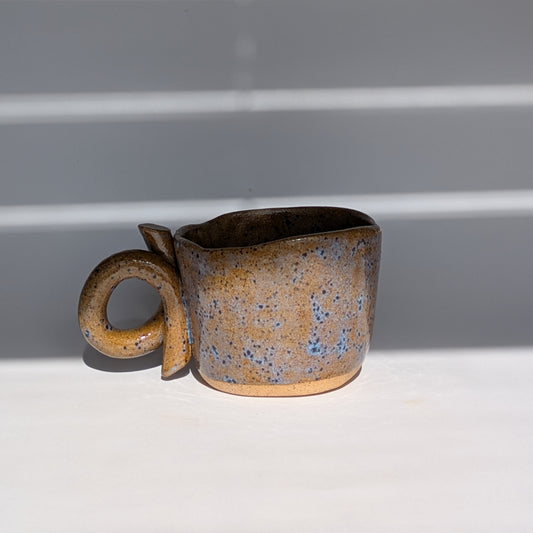 Blue-brown mug