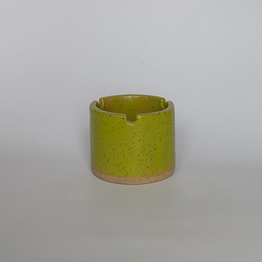 Green ashtray