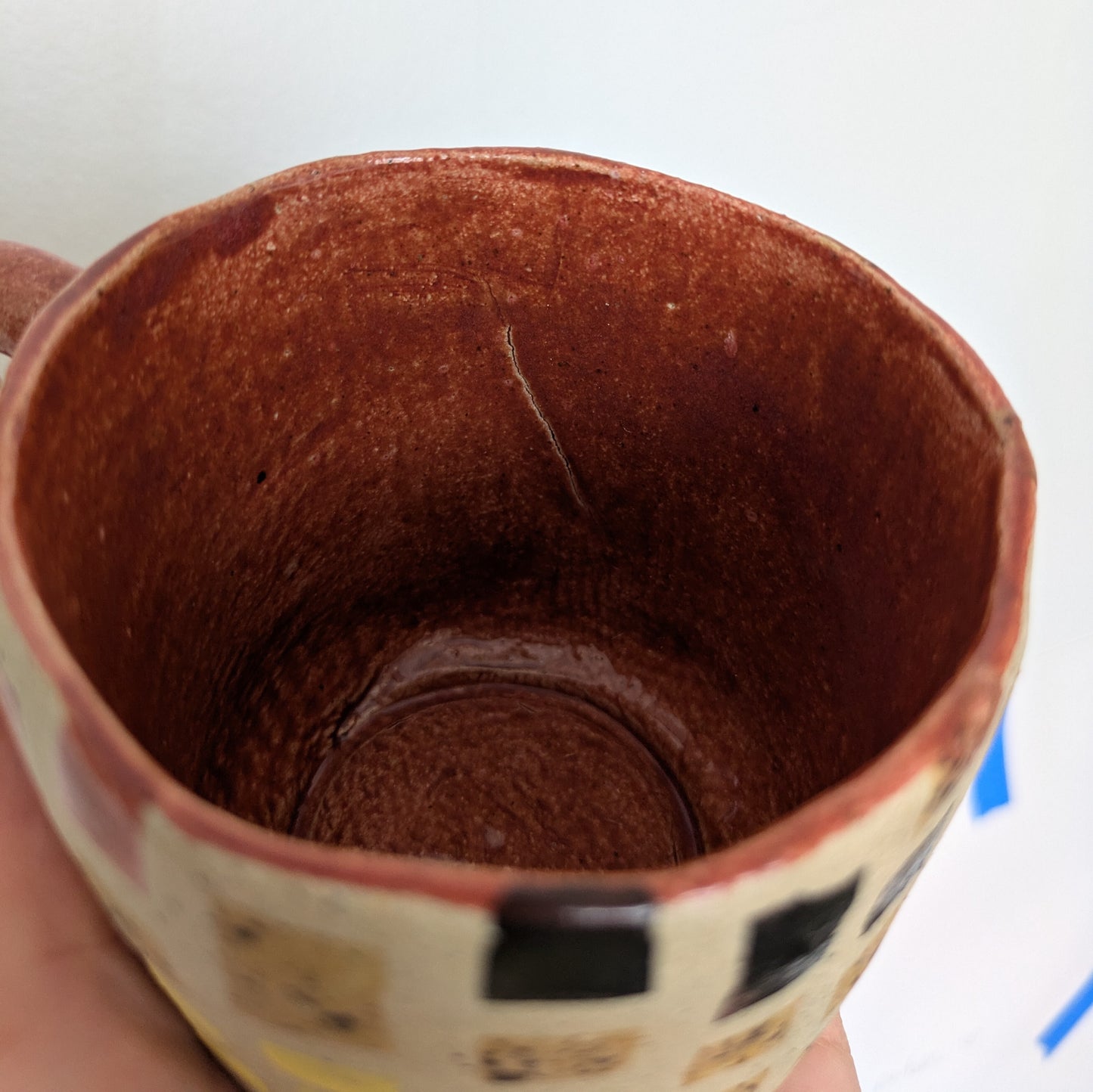 *Imperfect* Tile mug