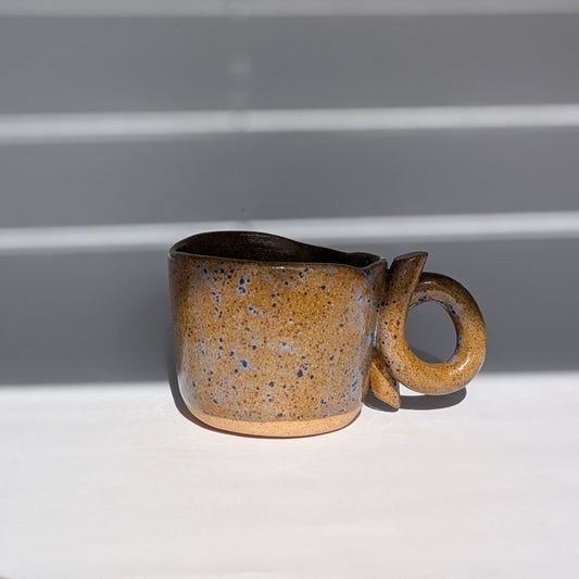 Blue-brown mug