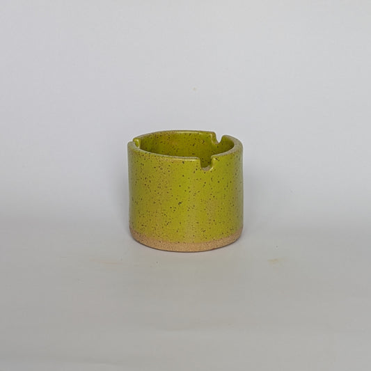Green ashtray