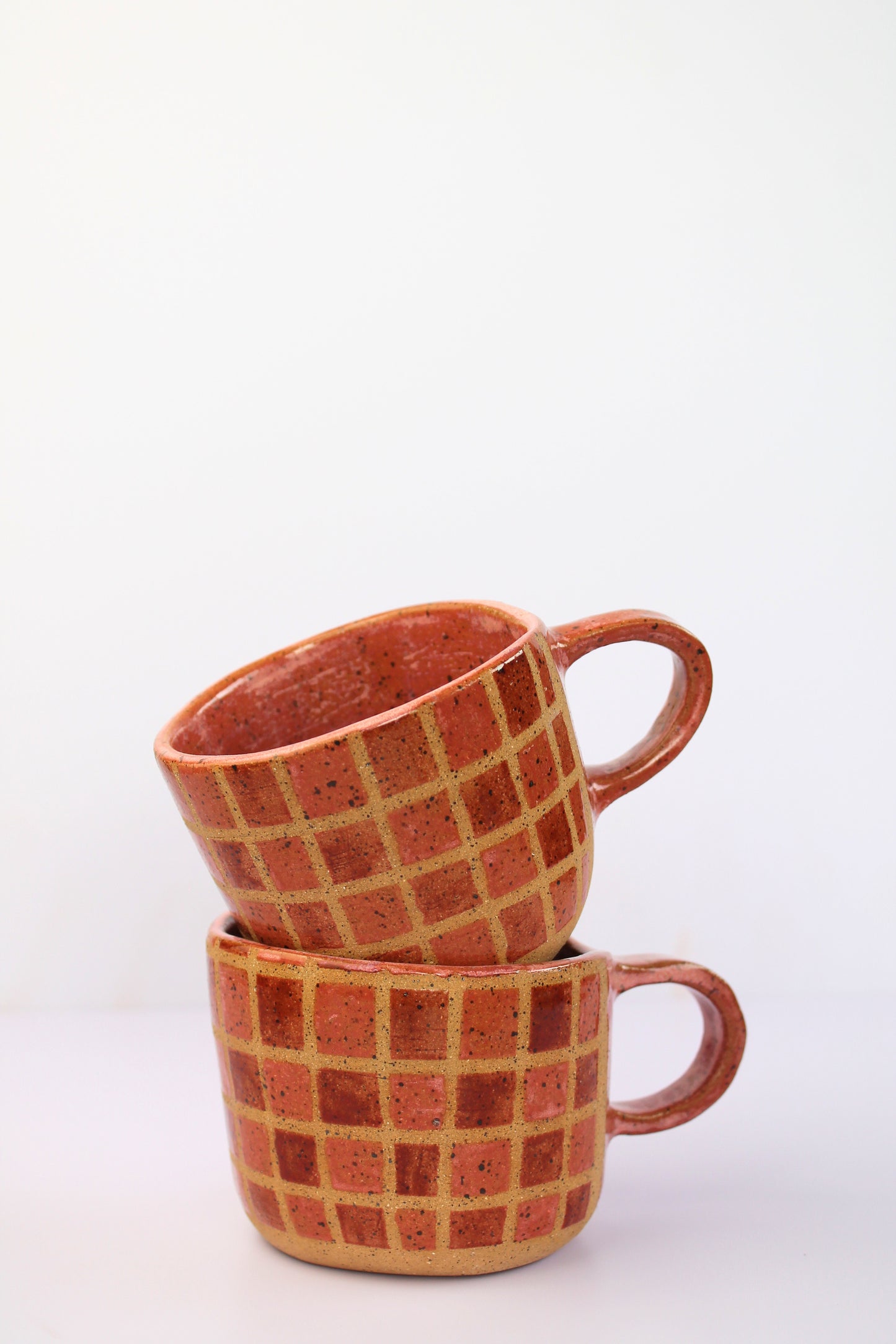 Multicolor Checkered Mug