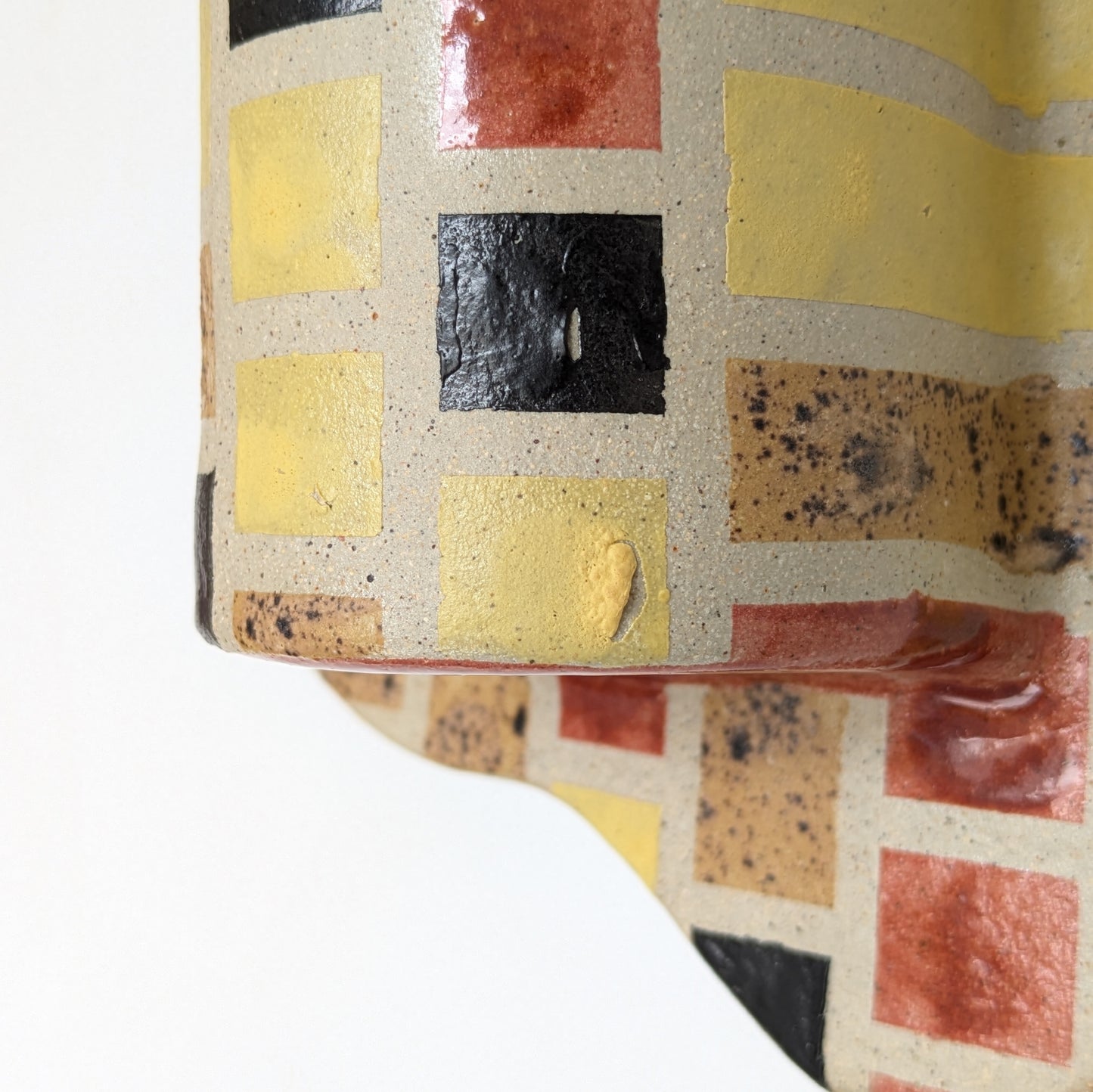 *Imperfect* Tile wall vase