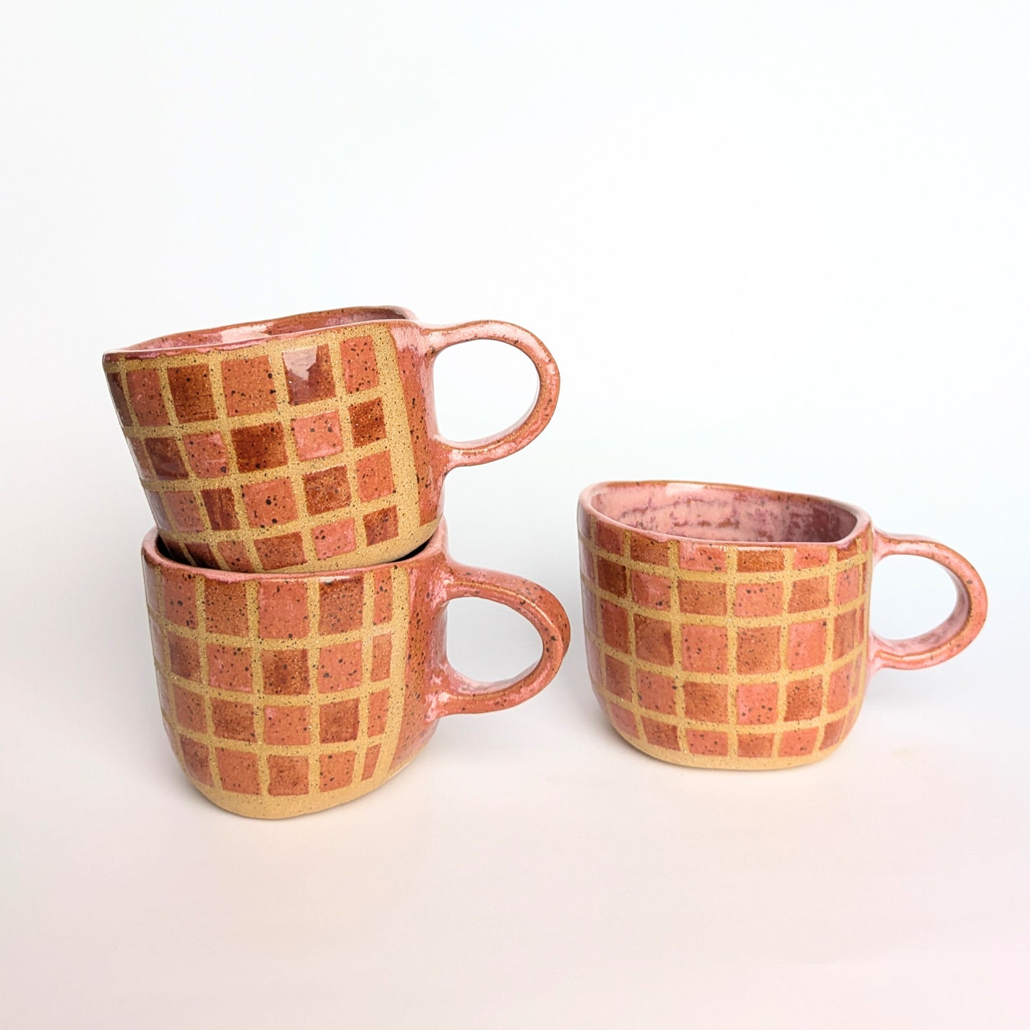Multicolor Checkered Mug