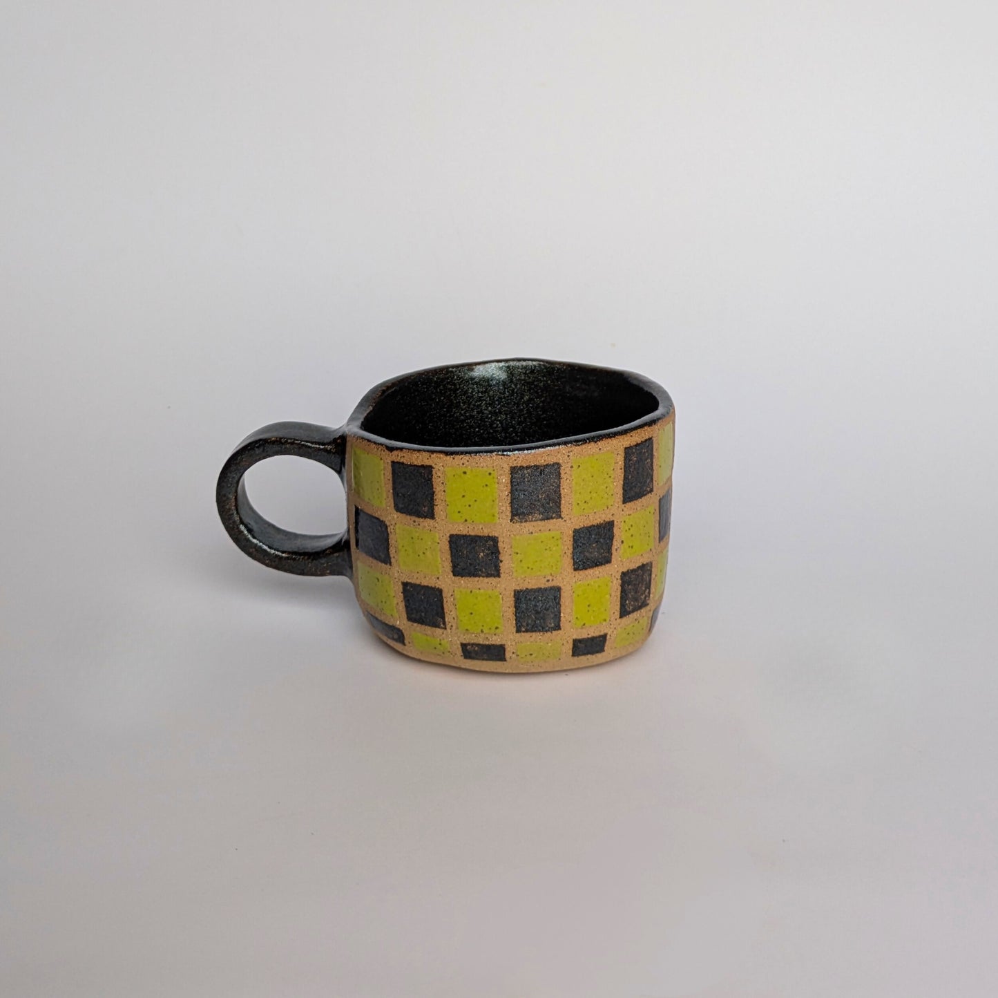 Multicolor Checkered Mug